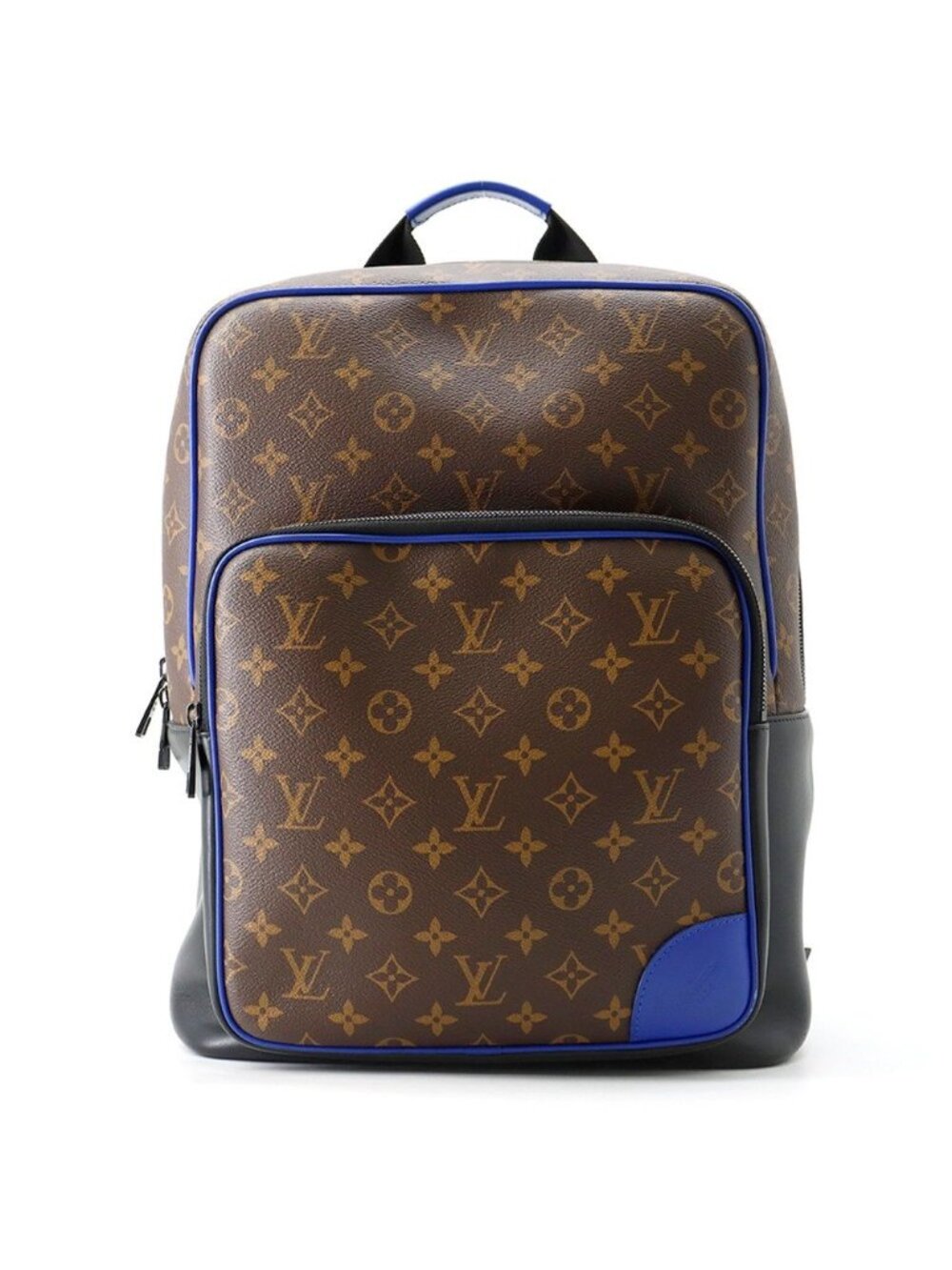 Louis Vuitton Backpack Monogram Macassar Dean Black